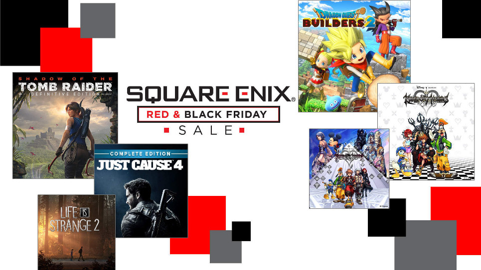 Square Enix announces Black Friday deals Darkain Arts Gamers